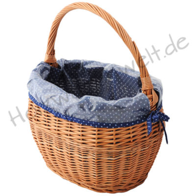 Picknickkorb Weidenkorb Mit Griff Gewebter Korb Picknick Weidenkorb