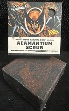 Dr. Squatch Limited Edition Marvel X-MEN Adamantium Scrub Soap NEW - Wolverine