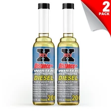 REV X Distance+ Winter Diesel Fuel Treatment - 8 fl. oz. (2 Pack)