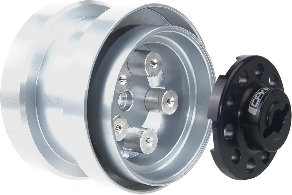 Aluminum Beadlock Rim Set for Tamiya Grasshopper/Hornet/Frog Buggy Champ - Image 3 of 4