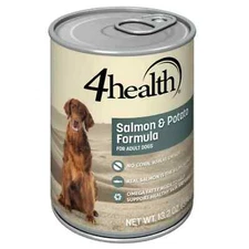 4health w/ Wholesome Grains Adult Salmon & Potato Wet Dog Food, 1 Can - 13.2 oz.