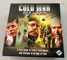 Cold War: CIA vs KGB (Card Game, 2007) Fantasy Flight Games 2-Player COMPLETE