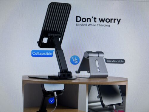 Cell Phone Stand For Table adjustable. - Picture 11 of 12