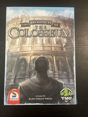 THE ARCHITECTS OF THE COLOSSEUM BOARD GAME Tasty Minstrel Games TMG OOP Sealed