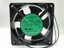 Fan AA1282UX-AW AC 220-240V 0.12/0.11A 12038 12CM 2 Wire