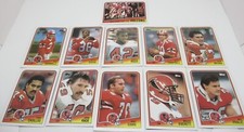 Atlanta FALCONS featuring Tony Casillas 1988 Topps NFL LOT Football Cards 