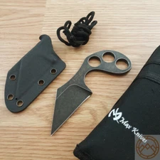 Fred Perrin Confusion Fixed Knife 2.63" 440C Steel One Piece Construction Blade