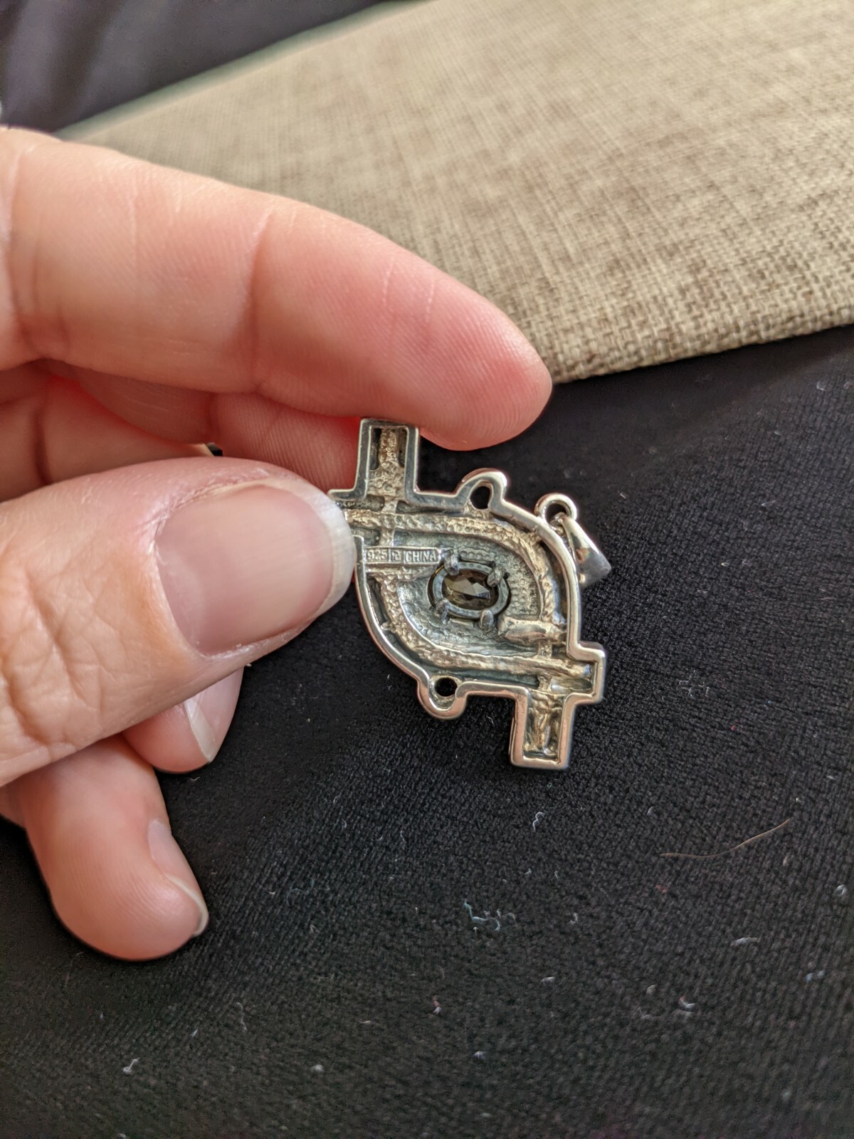 925 Solid Silver Handmade Jewelry LEMON TOPAZ Eth… - image 4