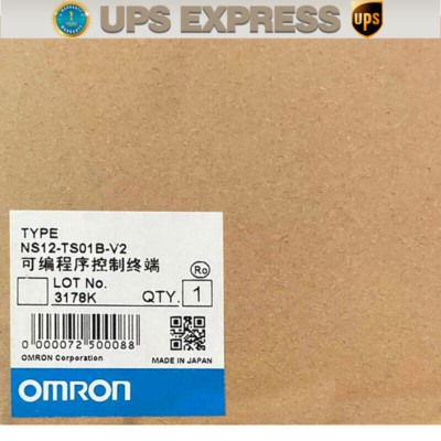 New in box Omron NS12-TS01B-V2 Interactive Dis ay Touch Screen Monitor