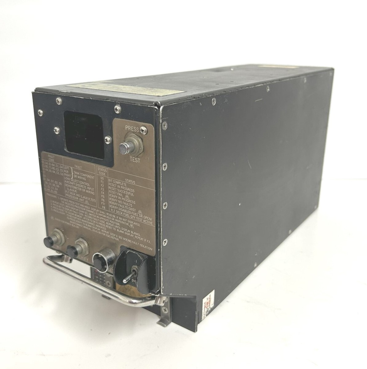 Boeing 767 Aircraft Fuel Quantity Indicator Processor Unit P/N