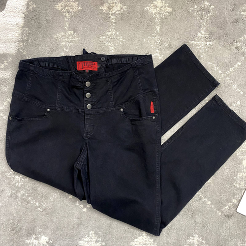 Tripp NYC Women's Black High Rise Pants 