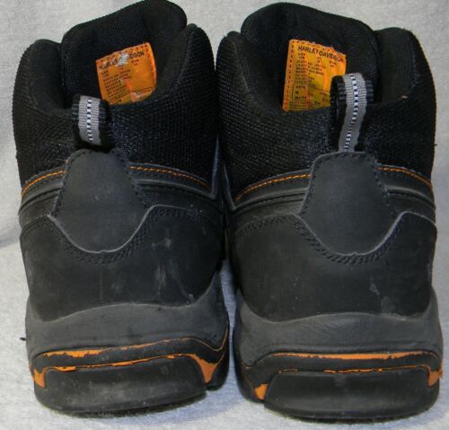 HARLEY DAVIDSON mid-height riding boots, Hans Met-Guard hard toe, #D93124, sz 11 - Foto 10 di 13