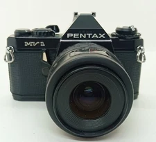 [EXC+++++]  PENTAX MV-1 Black 35mm SLR PENTAX AF 35-80mm  Lens From JAPAN