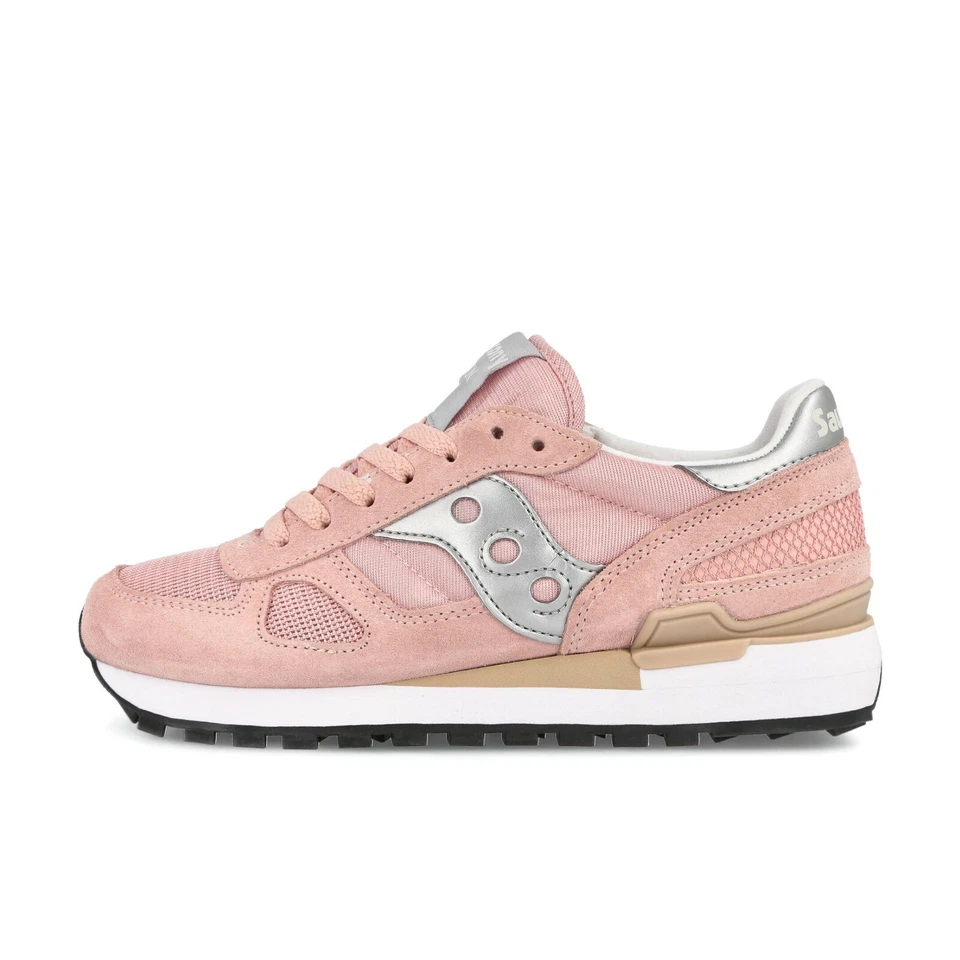 Damenschuhe Saucony Shadow Original S1108 810 Rosa Silber Sport Turnschuhe - Bild 3 von 4