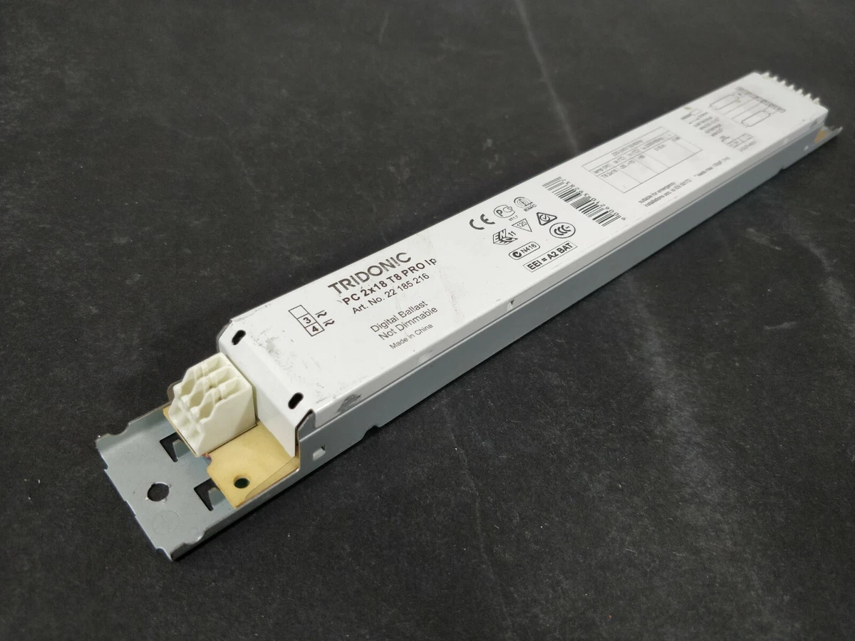REPLACEMENT TRIDONIC 2 x 18W HF BALLAST for T8 FLUORESCENT TUBES