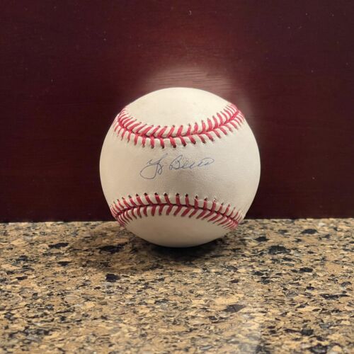 Yogi Berra Signed MLB Ball Autograph Steiner COA ROMLB Yankees HOF - Foto 1 di 1
