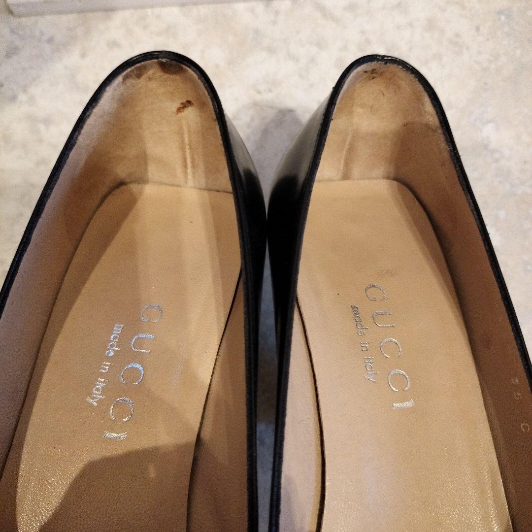 Gucci Pumps Shoes Pointed Toe Black Leather Size 35 US About5 For Women thumbnail 24