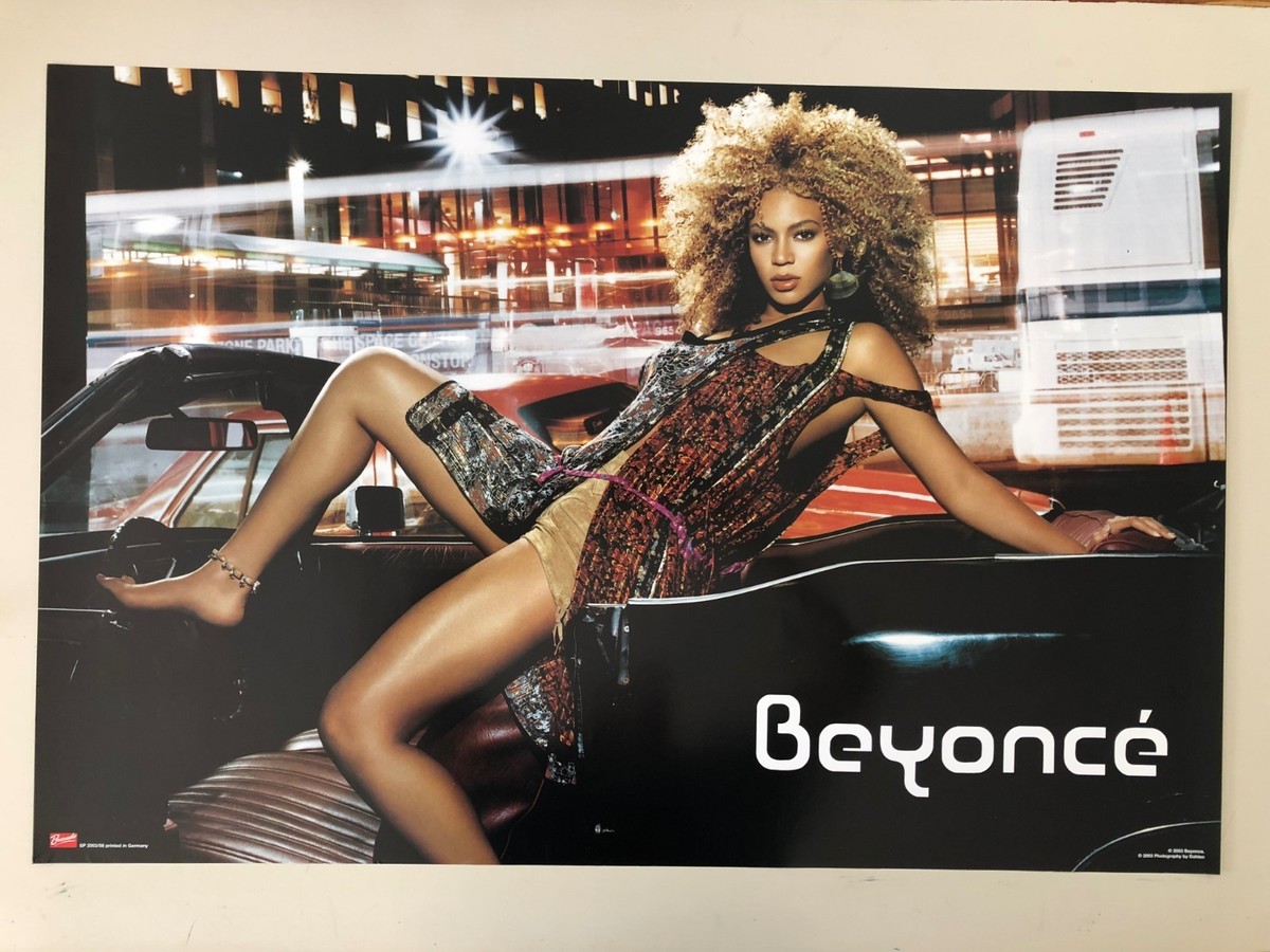 BEYONCE, PHOTO BY DAHLEN,RARE AUTHENTIC LICENSED 2003 POSTER | eBay