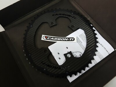 Carbon-Ti X-CarboRing BCD110x4Bolt Road Chainring (36T-53T