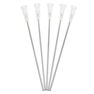 Industrial 5PCS 4 inch 16 Gauge White Blunt Dispensing Needles