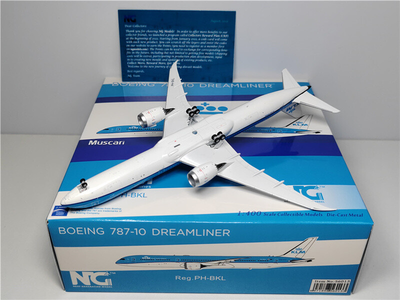 航空機・ヘリコプター 1/400 KLM 787-10(PH-BKL) NGModels New Mould! KLM 100 Years Boeing 787-10 PH-BKA NGModel 56001
