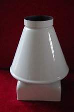 lampe vintage,déco loft, jardin,  chapeau de cheminée , tole émaillée //C40//