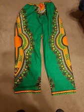 Womens dashiki african pants Xl