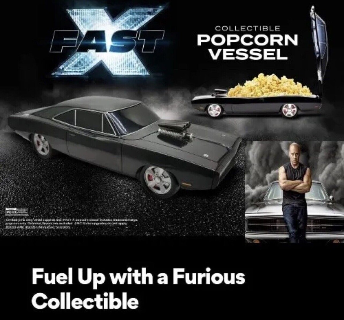 【入手困難】FAST&FURIOUS DODGE POPCORN VESSEL 入手困難】FAST&FURIOUS DODGE POPCORN VESSEL