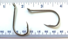 100 GT 8299 2X strength Black Chrome Octopus Fish Hooks size 5/0 - 100 hooks