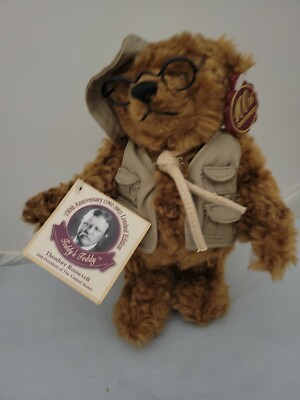 100th ANNIVERSARY TEDDY BEAR THEODORE ROOSEVELT Limited Edition