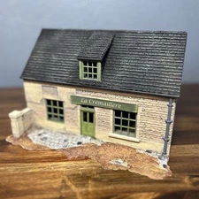 Normandy Overlord Cafe WWII tabletop wargaming terrain | 28mm, 20mm, 15mm Scale