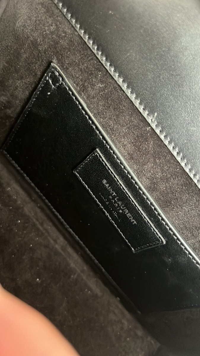 Ysl Python RARE Cross Body Snakeskin Chain Bag Purse Saint Laurent