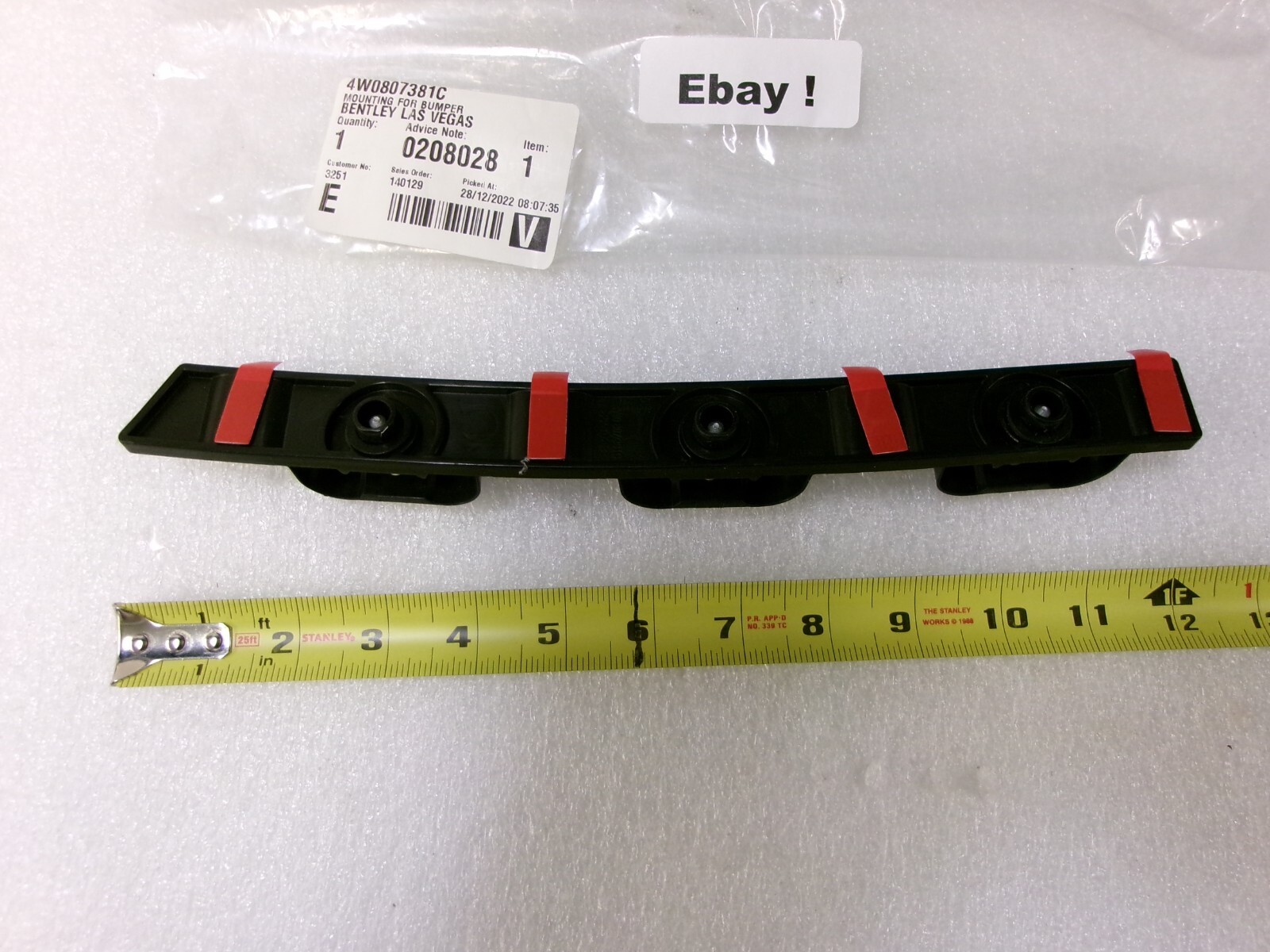 Bentley mounting for REAR bumper Driver's side 4W0807381C FLYSPURR  2014-2019