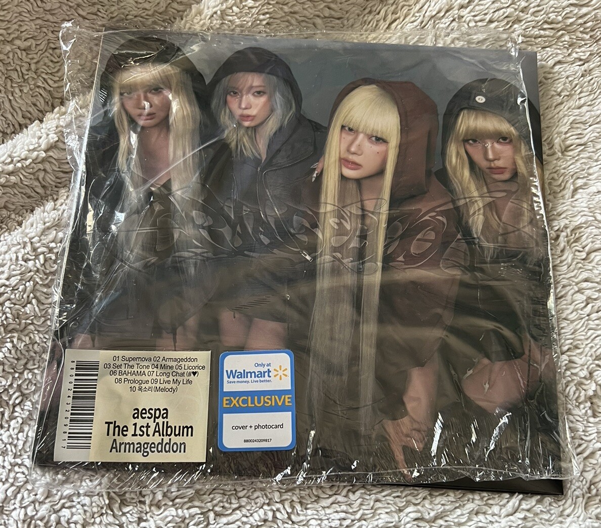 aespa Armageddon Album - USA Walmart Exclusive version (NO aespa Armageddon Album - USA Walmart Exclusive version (NO