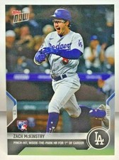Zach McKinstry 2021 Topps Now MLB 4/3 Inside-The-Park HR RC #22 DODGERS SP /1044