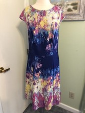 Adrianna Papell Floral Dress , Size 14W.