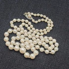Vintage Small Graduated Faux Pearl Necklace Estate Costume Jewelry 21"