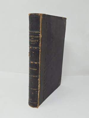 #ad #ad Rare A SYSTEMATIC TREATISE ON ABORTION AND STERILITY by Edwin M. Hale 1868 2nd E $940.00