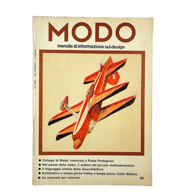 Mode Nr. 4 November 1977 Magazin Design James Wines Carlo Mollino Frank Gehry