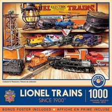 MasterPieces - Lionel Trains - Collector's Treasures 1000 Piece Jigsaw Puzzle