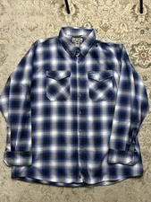 DIXXON Dogtown Blue Flannel Men's 3XL SOLD OUT Excellent Condition