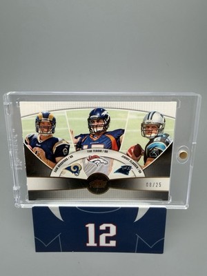 Tim Tebow, Bradford, Clausen 2010 Topps Prime 3rd Quarter Triple Rookie 08/25