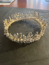 atemberaubende 50er Jahre Hochzeit Krone Diadem