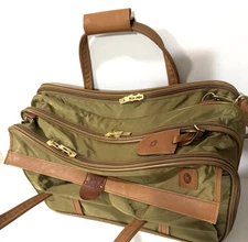 Hartmann Luggage Carryon Adjustable Shoulder Strap Expandable Nylon Leather