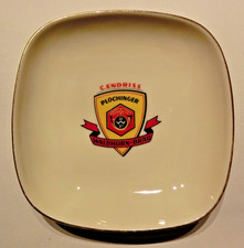 Alter Aschenbecher Plankenhammer Floss Bavaria,  Waldhorn-Bräu Plochinger