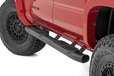 Rough Country Black Oval Steps for 24-25 Toyota Tacoma | Double Cab - 21017