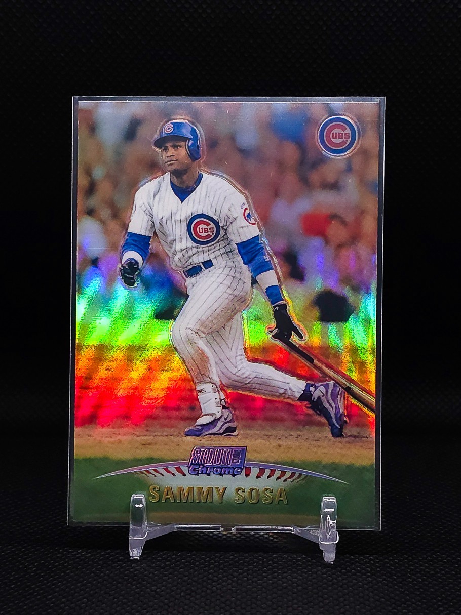 Sammy Sosa #SCC26 Baseball Cards 1999 Stadium Club Chrome trading card — raw and PSA graded price guide