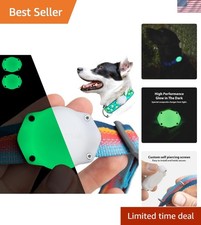 Waterproof AirTag Dog Collar Mount - Comfortable, Non-Dangling Design