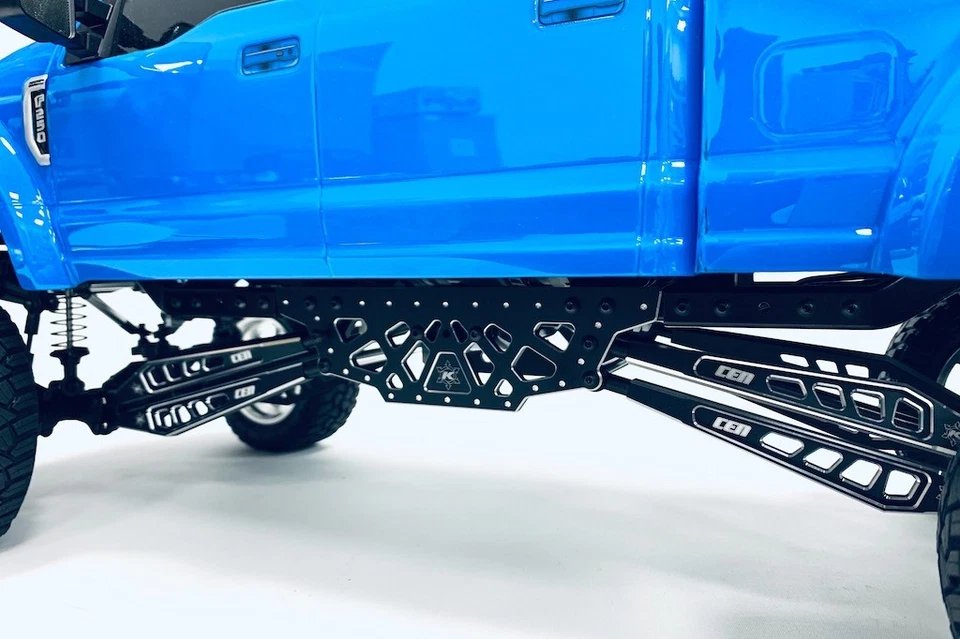 HRP Cen Racing Kaos Suspension Linkage Set For F250 Chassis Black Anodiz - Image 2 of 4