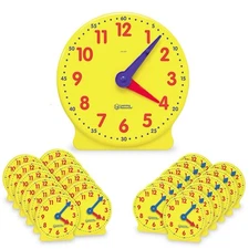 Learning Resources Classroom Clock Kit Theme subject: Learning Skill Present